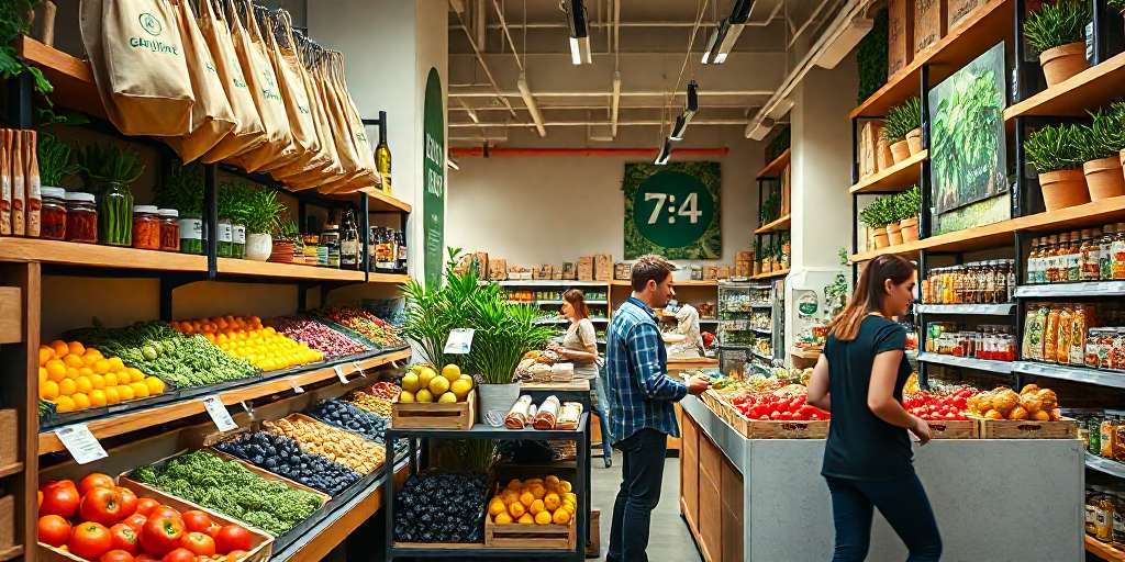 ecological shopping scene - buy Sustainable Products EU - Guide to ecofriendly Shopping
