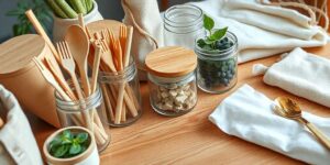 ecological products scene - buy and consume Sustainable Eco Products